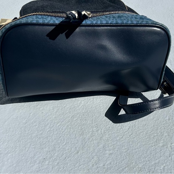 MICHAEL Michael Kors Rhea Signature Denim Backpack - Picture 6 of 7